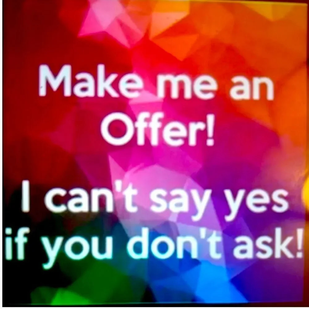 ACCEPTING all reasonable offers 😊😊